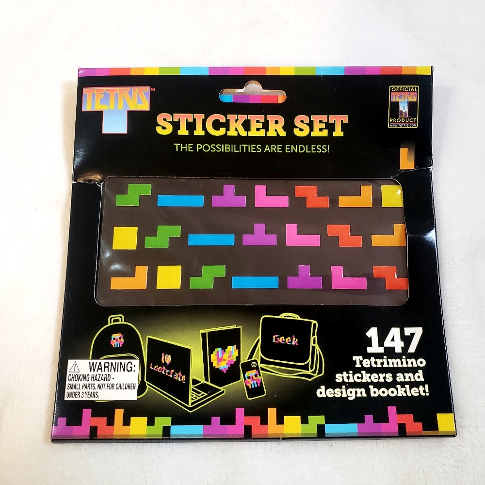 Tetris Sticker Set